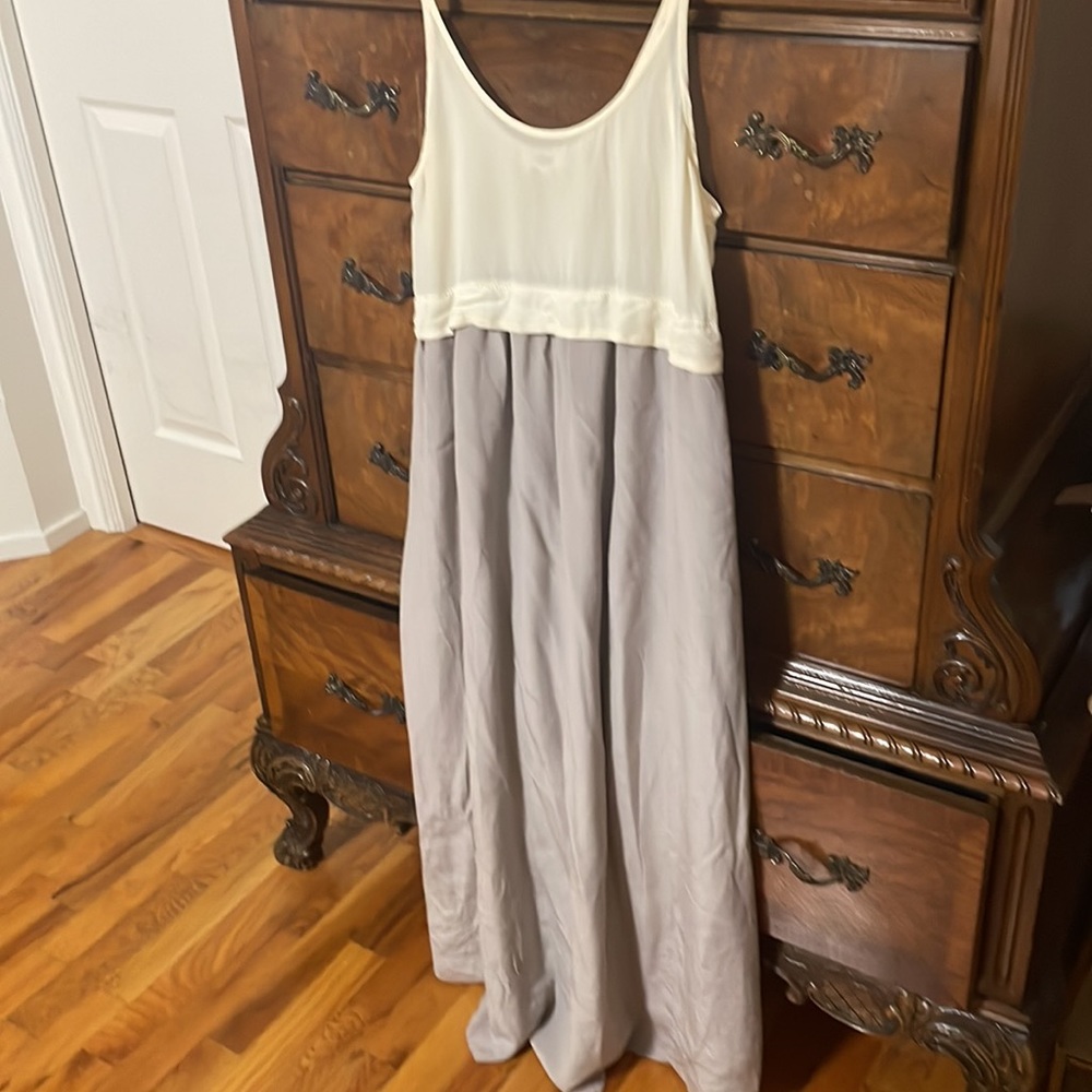 Wilfred silk maxi dress